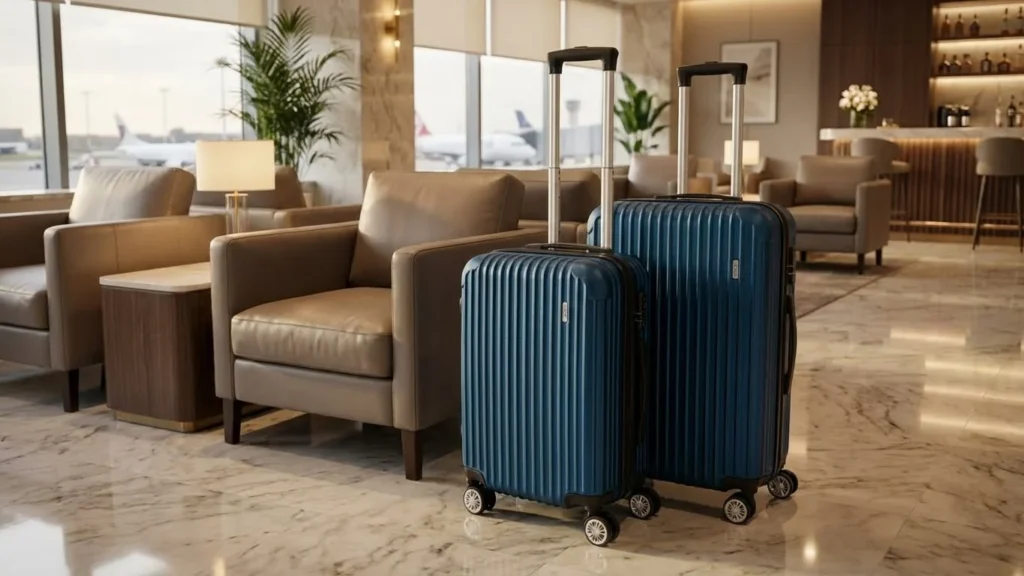 a melhor mala para viajar em uma slava vip de aeroporto