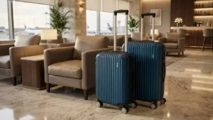 a melhor mala para viajar em uma slava vip de aeroporto