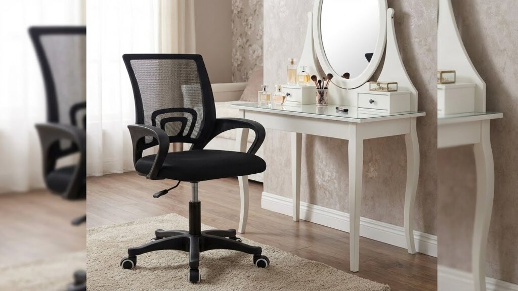 cadeira para penteadeira giratória